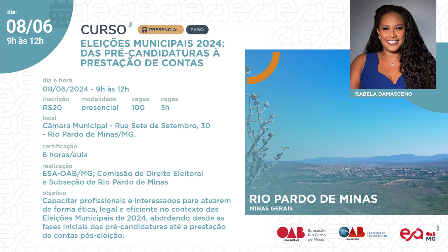 Curso EleiÇÕes Municipais 2024 Das PrÉ Candidaturas À PrestaÇÃo De